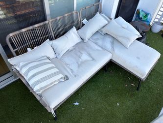Outdoor L Shaped Sofa