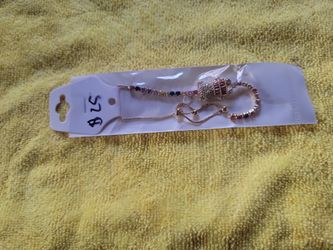 Brazilian Gold Plated Bear Bracelet