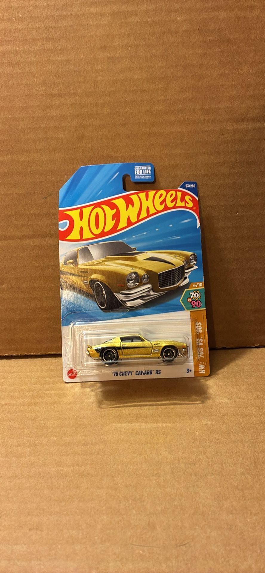 Hot Wheels ‘70 Chevy Camaro RS (Milwaukie,OR)