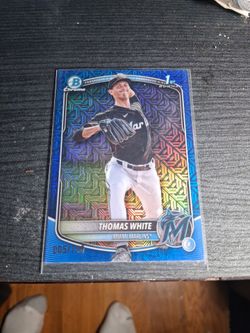 Thomas white blue mojo /150