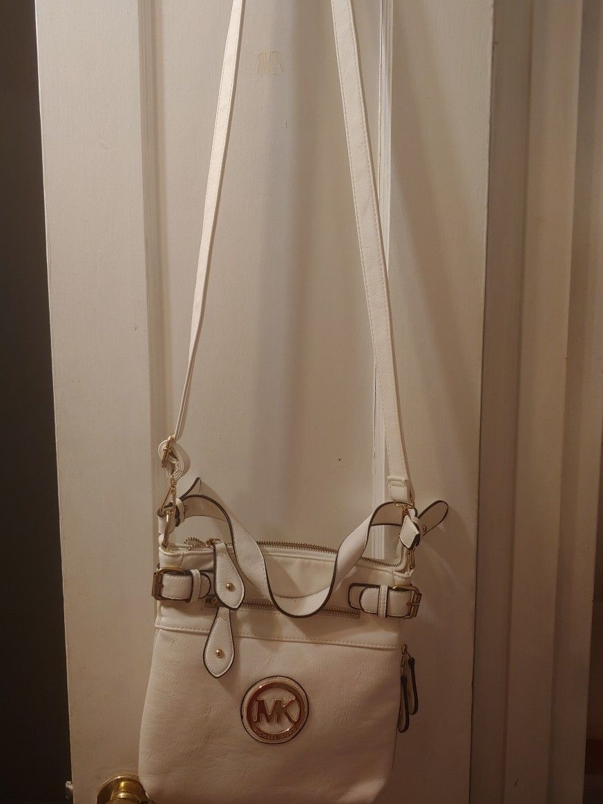 White Michael Kors Purse