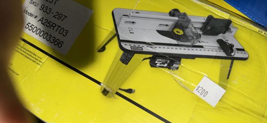 Ryobi Universal Router Table $200