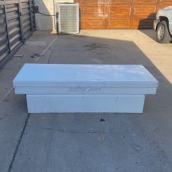 White Weather Guard Truck Toolbox 