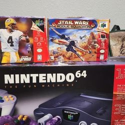 Nintendo 64 In Original Box