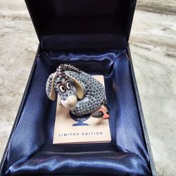 Disney Arribas Brothers Limited Edition Eeyore Jeweled Swarovski Figurine