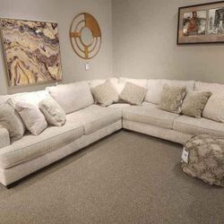 Rawcliffe Sectional Sofa $10 Down Payment And Financing Available