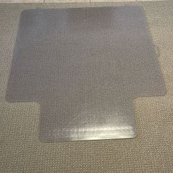 Clear Vinyl Mat For Computer Chair