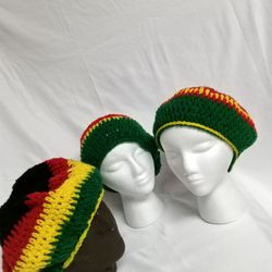 Handmade Crochet Ruffle Hats 