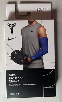 Nike Pro Dri-FIT Kobe Baseball Sleeve Blue N1012186-400 Size L-XL New With Tags