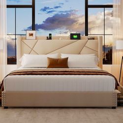 New Bedframe In Box 📦 Queen And King Finance Available No Credit Needed 