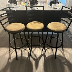 Bar Stools (set Of 3)