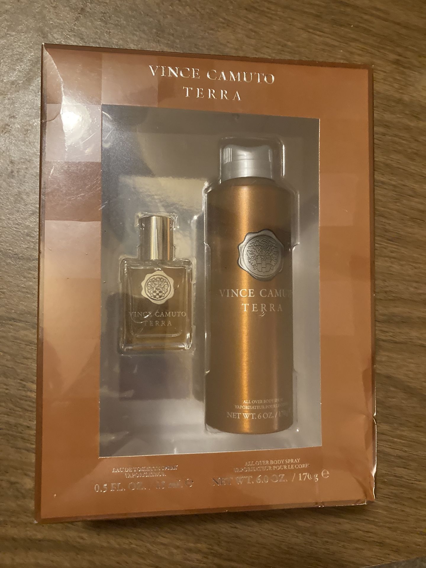 Vince Camuto Terra Men's Cologne & Body Spray Gift Set