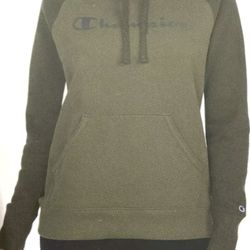 Champion Women's Army Green Fleece Hoodie Pullover Size XXL NWT MSRP $60