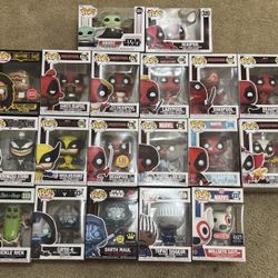 24 Funko Pop Lot 