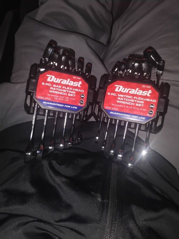 Flex-head Ratchet Wrenches Metric&Standard