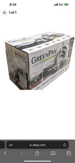 Green pan 12 piece Non-Stick Cooking Set - NEW/Still In Box
