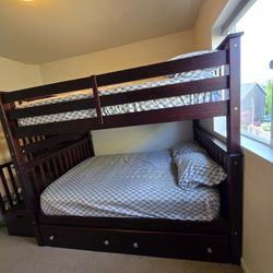 Queen Size Bunk Bed 