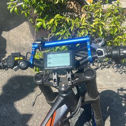 Black ecotric electric bicycle 800w