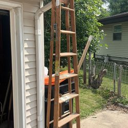 Blue Ribbon 16008 Step Ladder - 8 Ft Commercial! 
