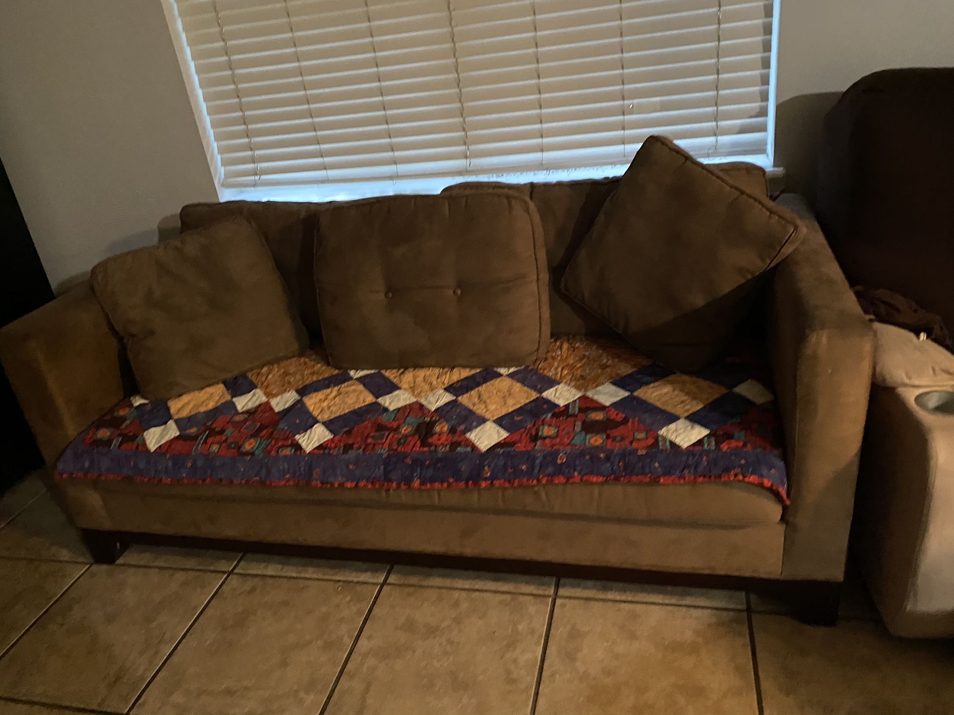 Brown Couch