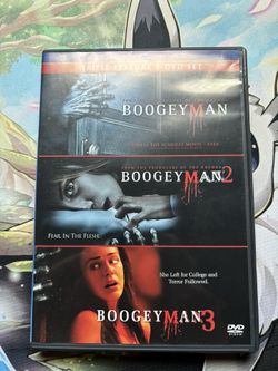 Triple Feature: Boogeyman 1-3 (DVD, 3 Disc Set) Horror 3 Movies