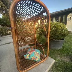 Outdoor Hanging Bamboo Chair
