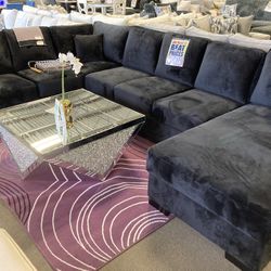 Black Sectional 