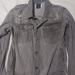 Womens Denim Grey Jacket