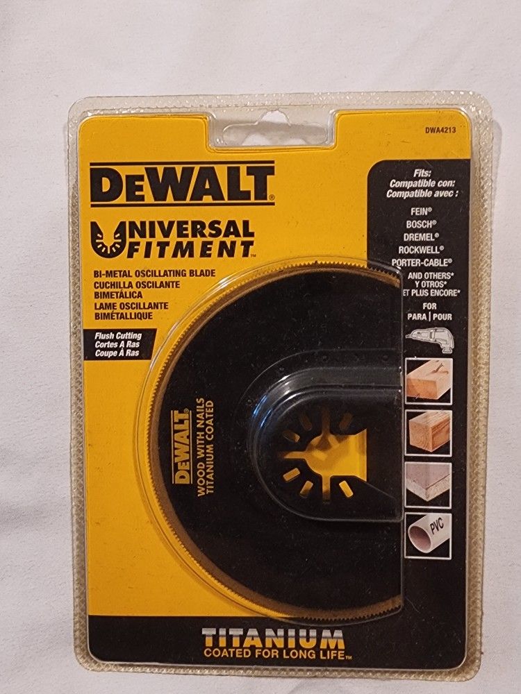 Dewalt DWA4213 OSCILLATING BLADE