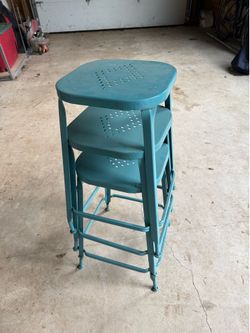 Metal stools