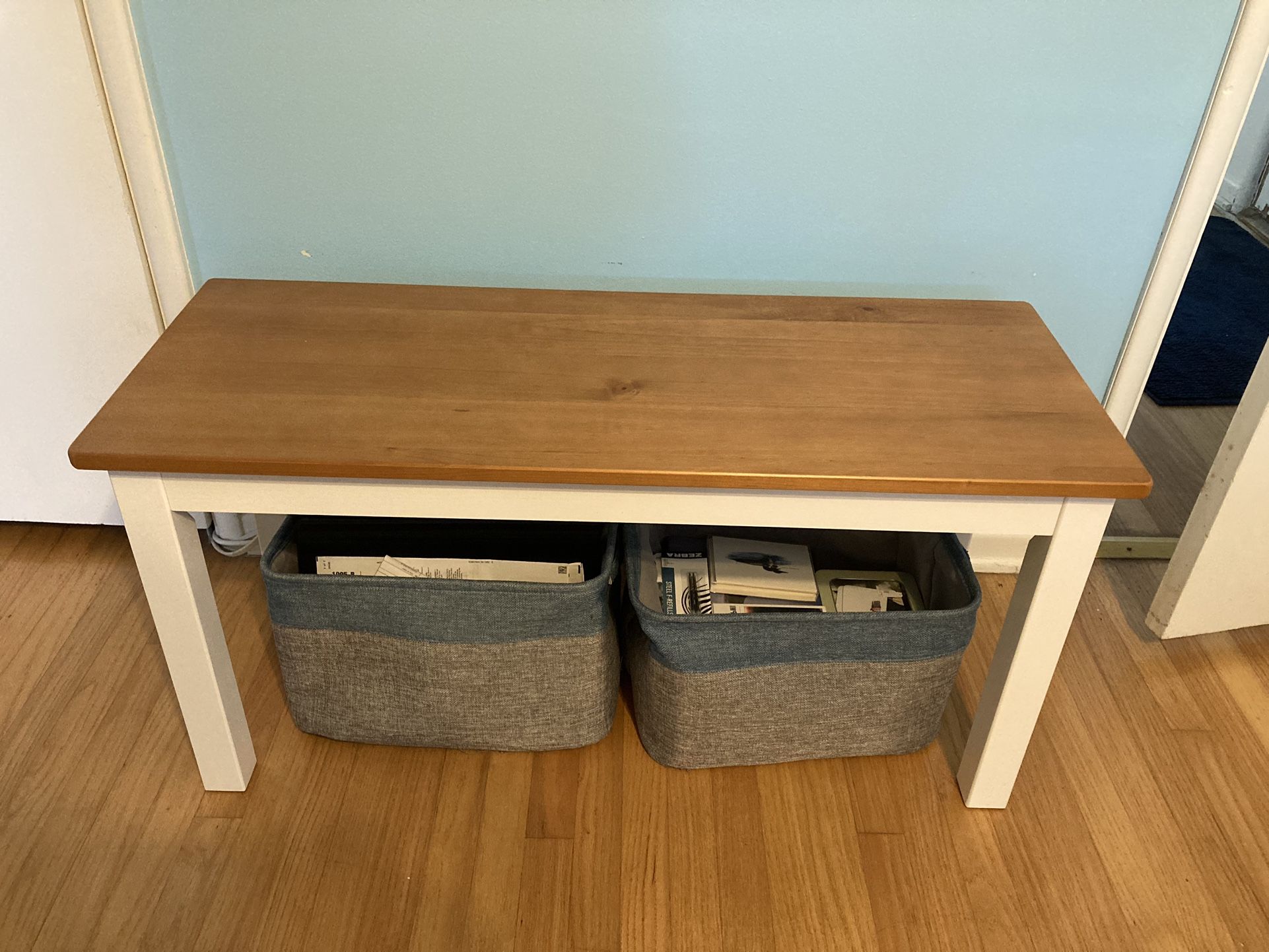 Wood Bench