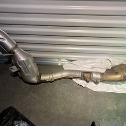 Oem 2017 Subaru Sti Down pipe And Exhaust
