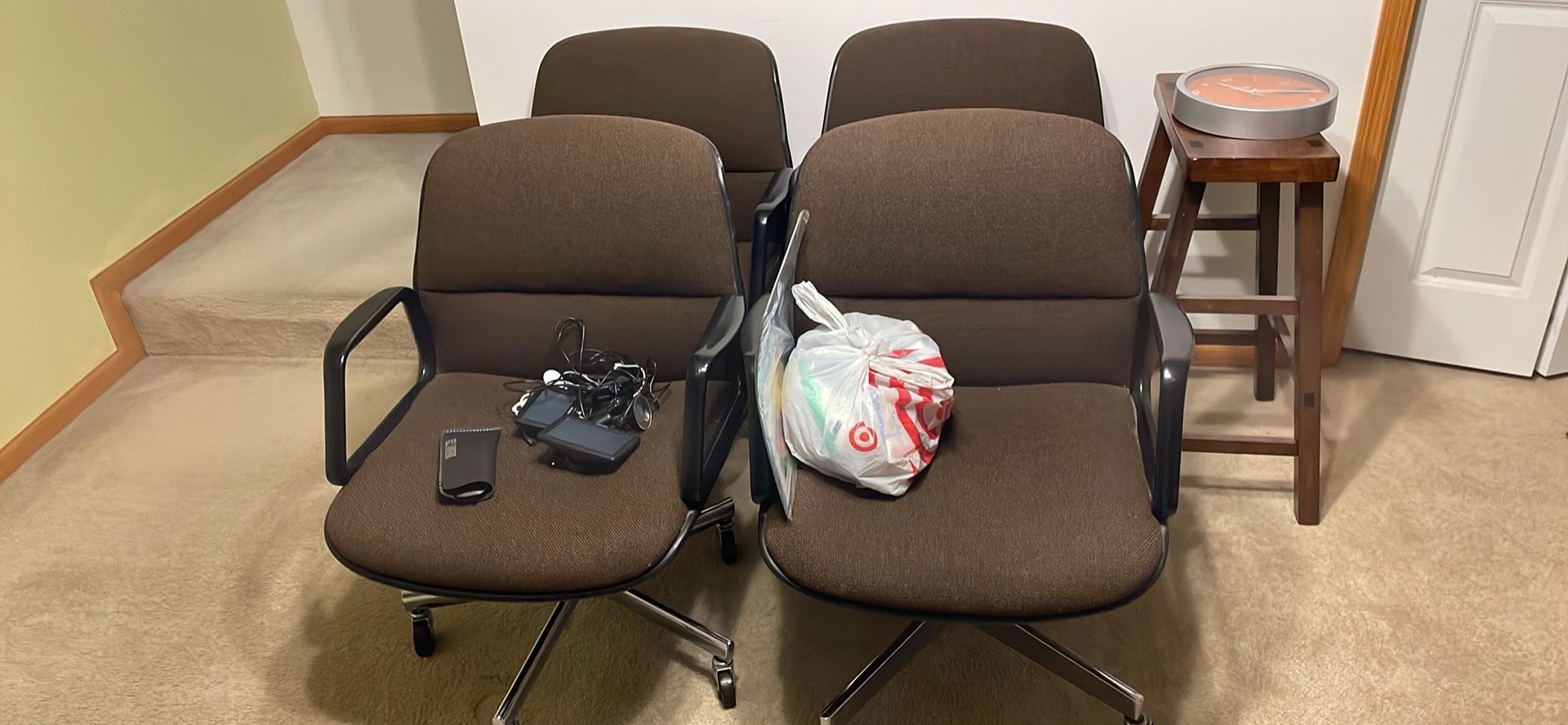 4 Office Chairs Comfortable