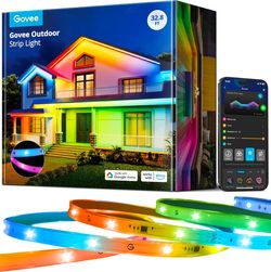 Govee Outdoor LED 32.8ft Smart Strip Lights Waterproof App Control