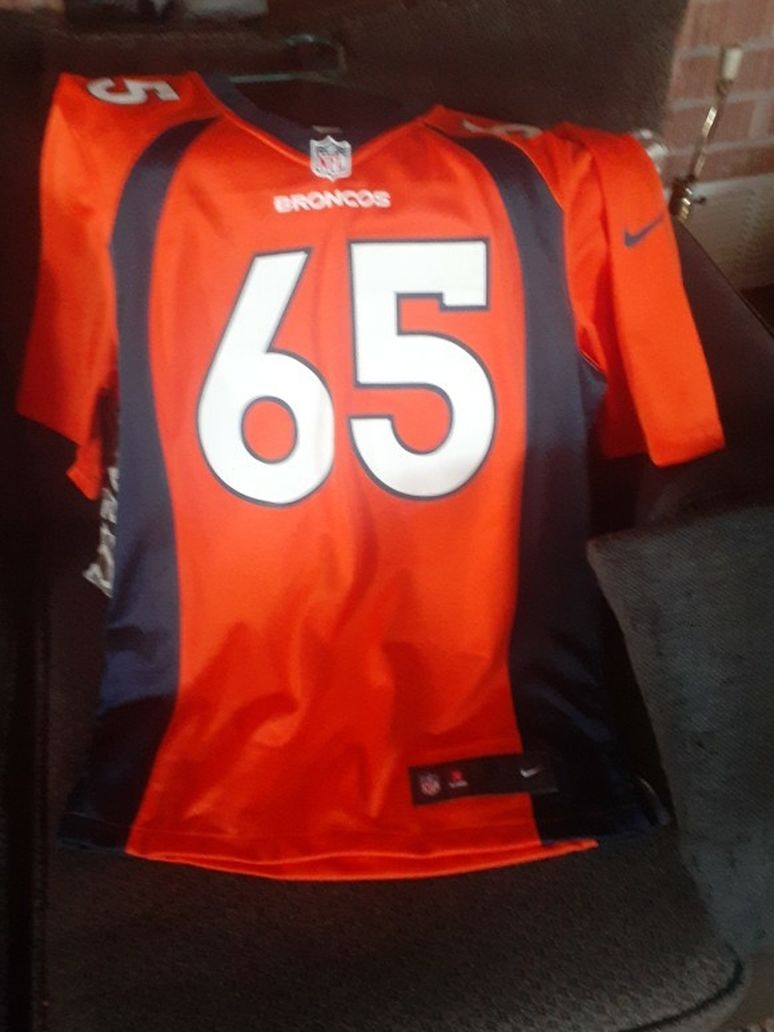 Mens New Broncos #65 LEARY Jersey Size Small