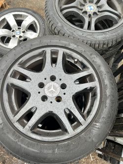 Mercedes-Benz 16” Rims with 225/50R16 Tires – Full Set – $400