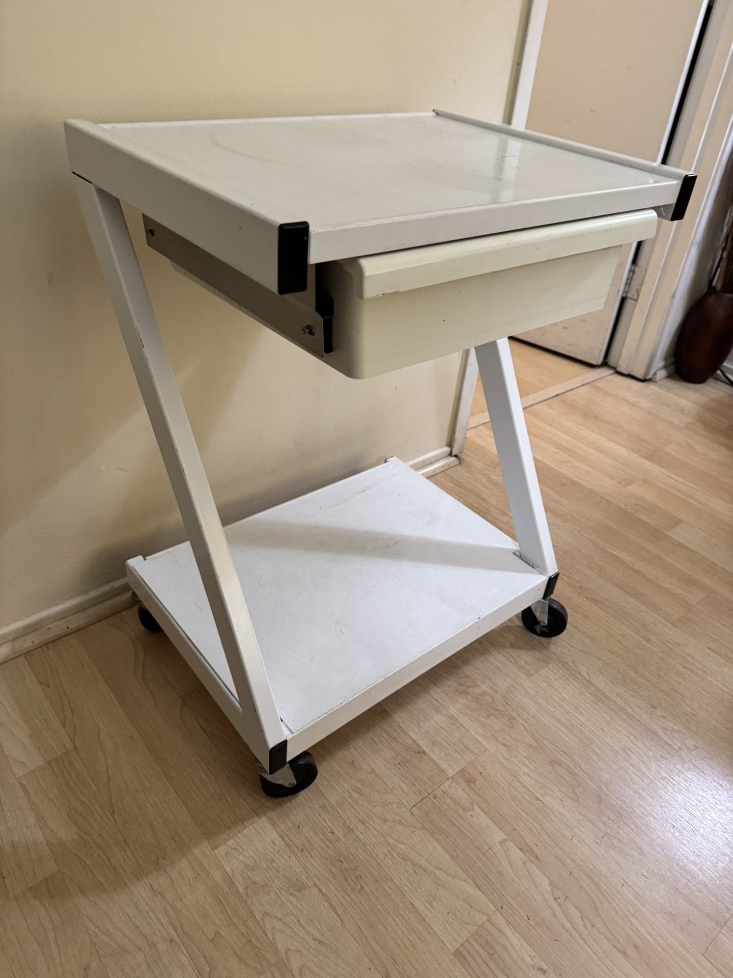 Computer Utility Cart With Drawer