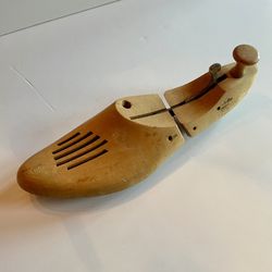 Vintage Wooden Shoe Tree Or Shoe Stretcher