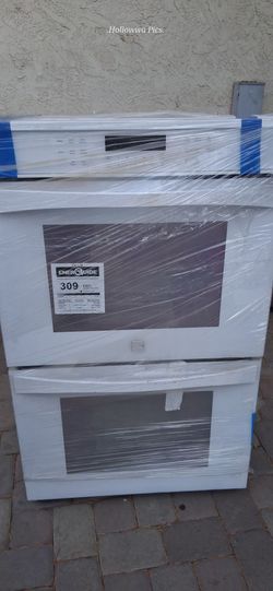 Kenmore elite electric stoves one double one single