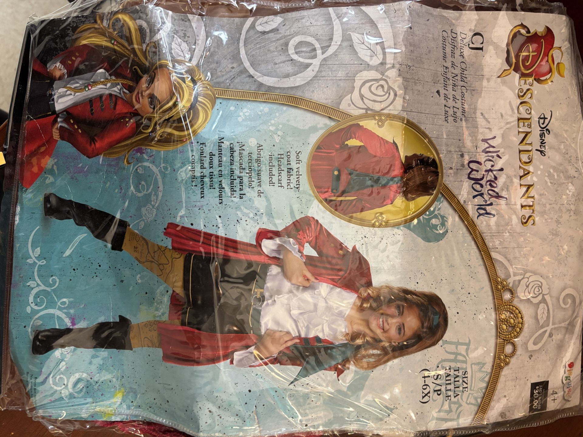 Halloween costume Descendants Wicked World CJ Costume XS 4-6X