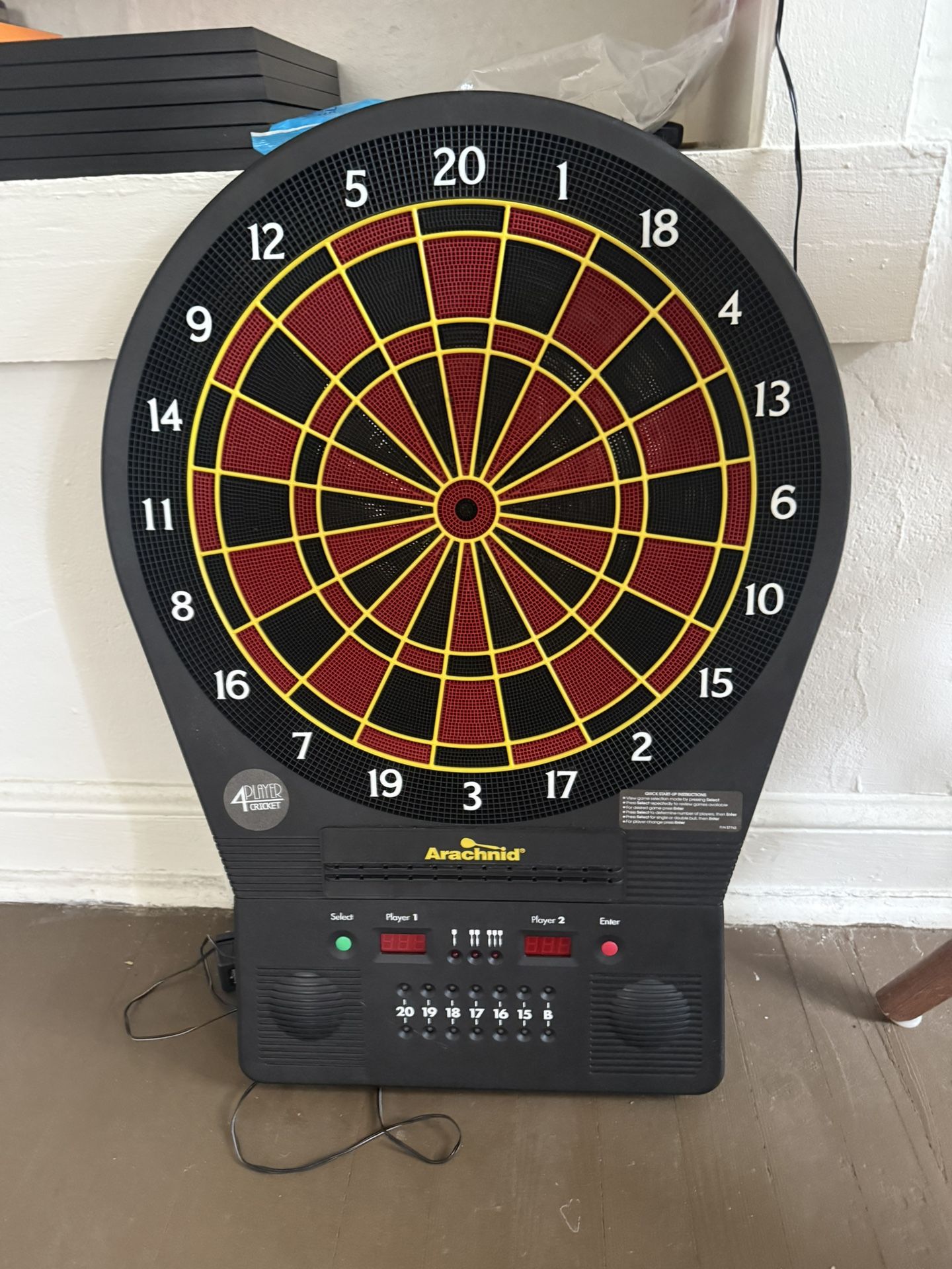 Arachnid Electronic Dart Board Game