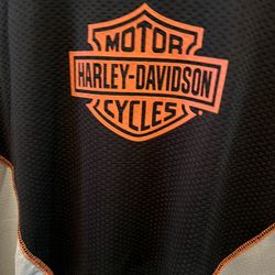 Harley-Davidson Men’s 3XL Performance, Long Sleeve Coolcore Motorcycle Jersey