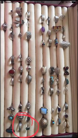 Sterling rings- different sizes/ prices pm me