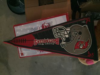 $5 EACH -Tampa Bay Buccaneers Pennant, Boston Red Sox Pennant, Indianapolis Colts Pennant