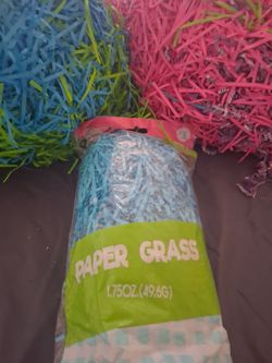 Paper grass, crinkle paper
