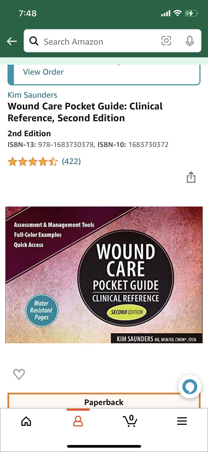 Pocket size Wound Care Notes