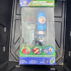 Edu Science Quick-Switch Microscope set designed for young scientists to explore microscopic specimens