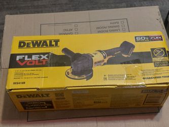 NEW DEWALT FLEXVOLT 60V ANGLE GRINDER (4.5"-6")