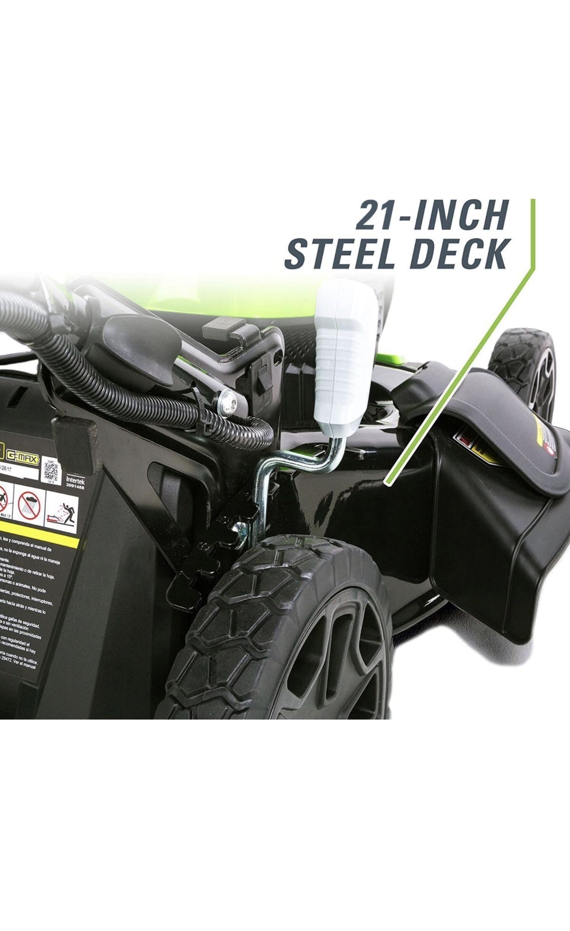 14 65 Greenworks 40V 21 inch SelfPropelled Cordless Lawn Mower