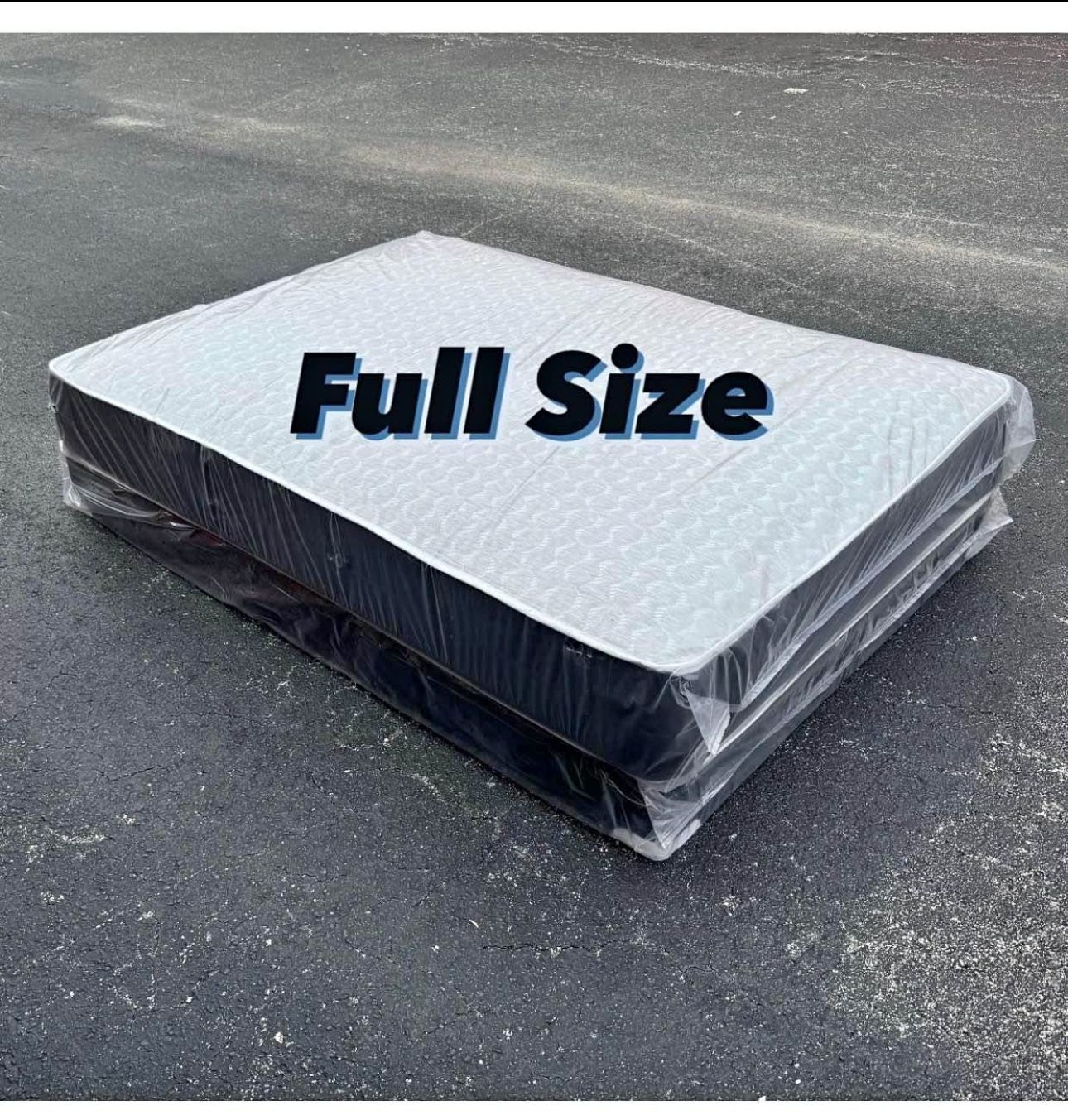 NEW Mattress Full Size With Box Spring // Offer π